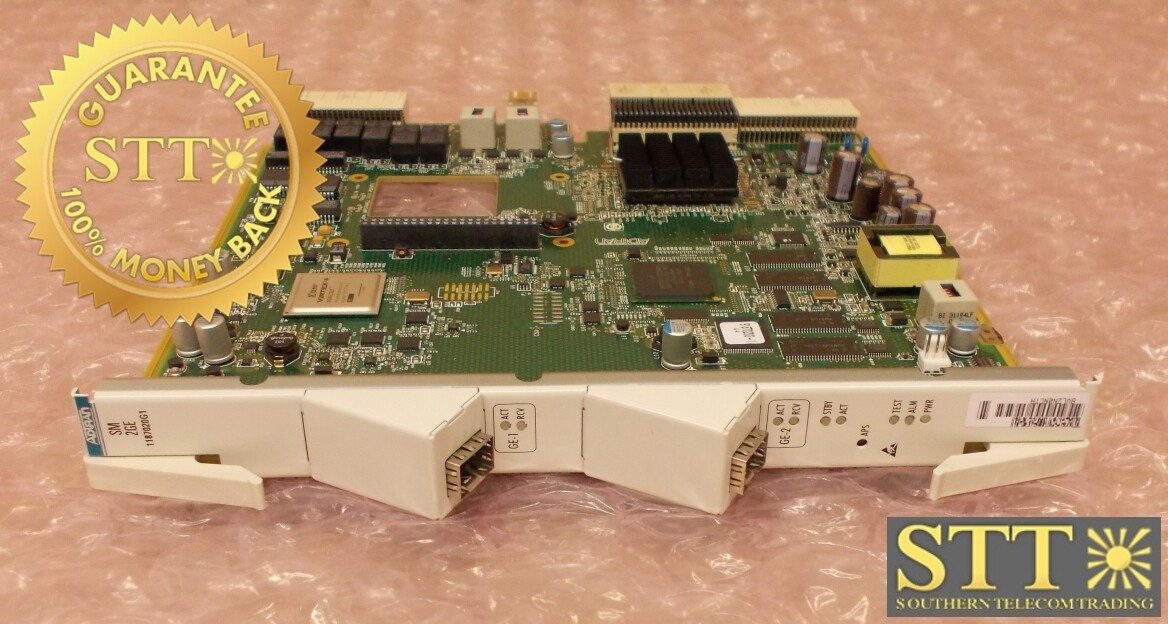 1187020G1 ADTRAN TA5000 ETHRNT SWG ENGINE SM-2GE W/O RING GENERATOR BVL2N0NCTA USED - 90 DAY WARRANTY