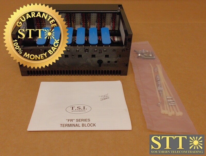 FR-1222-100-300-0 TSI 512 ULTIMATE FR SERIES TERMINAL BLOCK 24704-00 NEW - 90-DAY WARRANTY