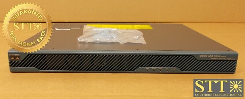 ASA5510-K8 CISCO V03 ADAPTIVE SECURITY APPLIANCE 5510 FIREWALL/VPN 68-2618-01 COM6300ARA WITH MOUNTING BRACKETS - USED - 90-DAY WARRANTY