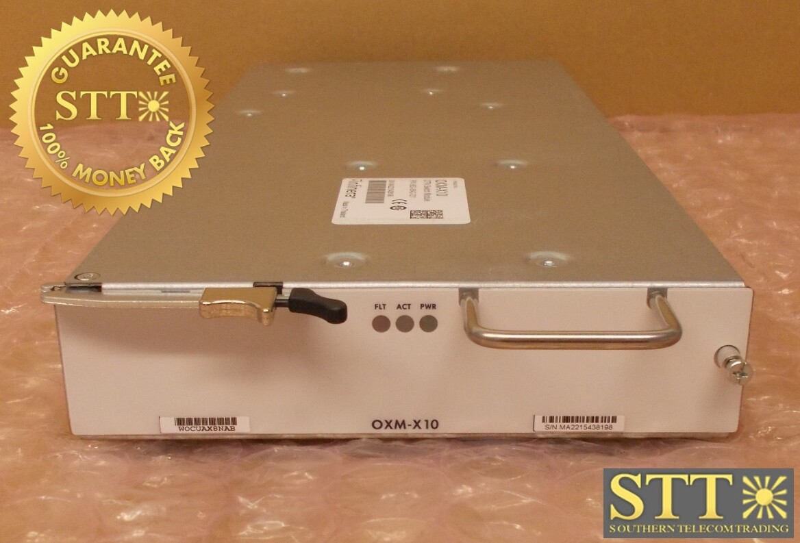 OXM-X10 INFINERA OTN SWITCH MODULE WOCUAX8NAB USED - 90-DAY WARRANY