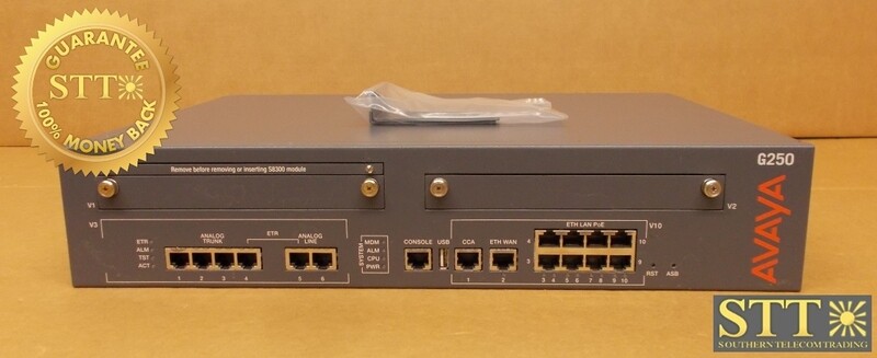 700397029 AVAYA G250 MEDIA GATEWAY ANALOG - USED - 90-DAY-WARRANTY
