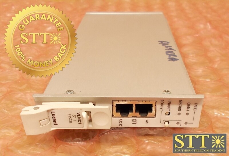 109336032 LUCENT S1:1 VLNC1 SYSTEM CONTROL MODULE SOC3JK0EAA- USED- 90-DAY WARRANTY