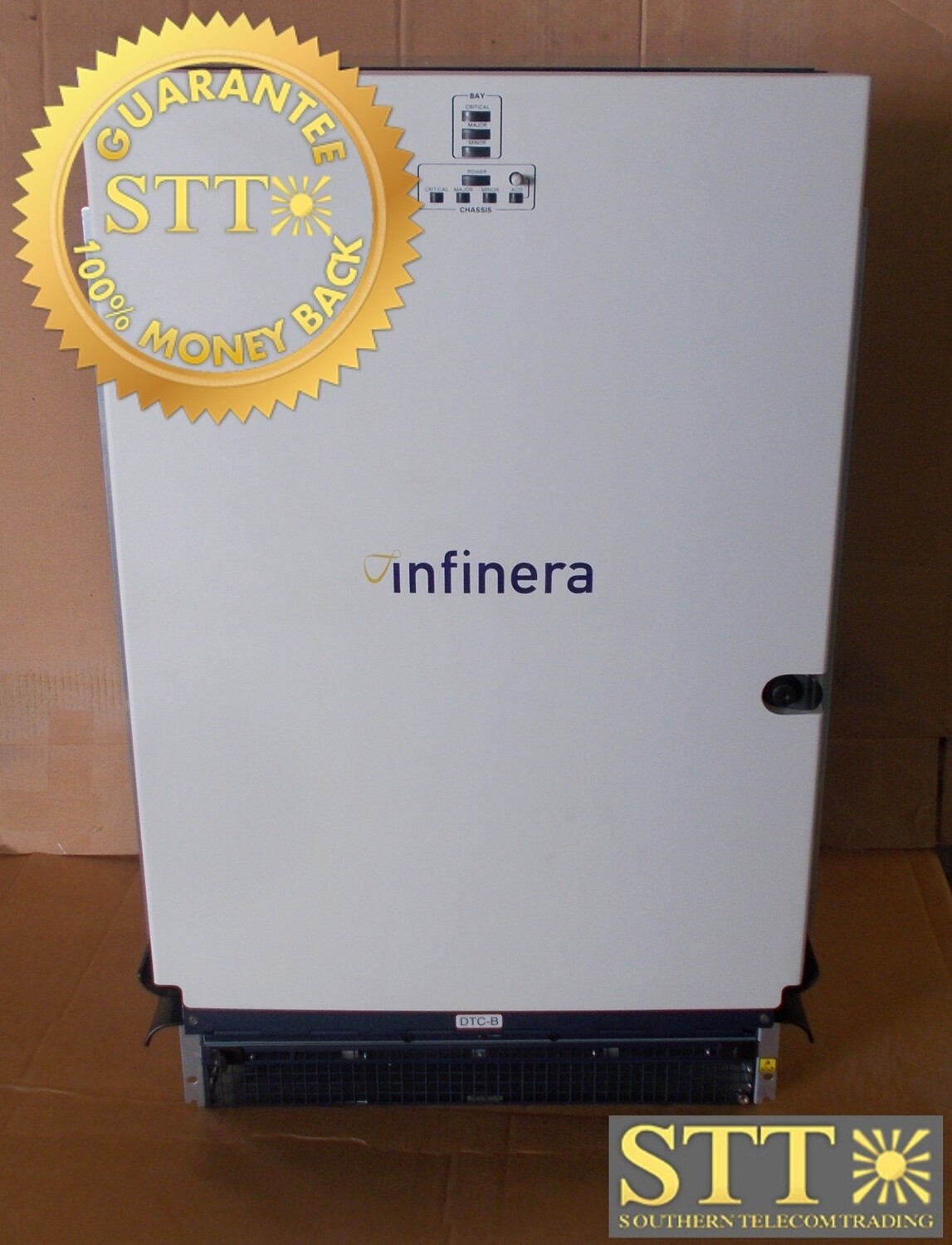 DTC-ANSI-B INFINERA DTC ANSI CHASIS WITH DC POWER WOM1Y00KRB - USED - 90-DAY WARRANTY