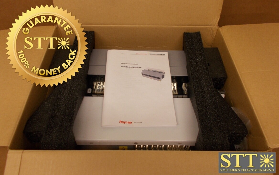 RCMDC-2260-RM-48 COMMSCOPE OVP RACK MOUNT 6 RRU PROTECTION - NEW OPEN BOX - 90 - DAY WARRANTY