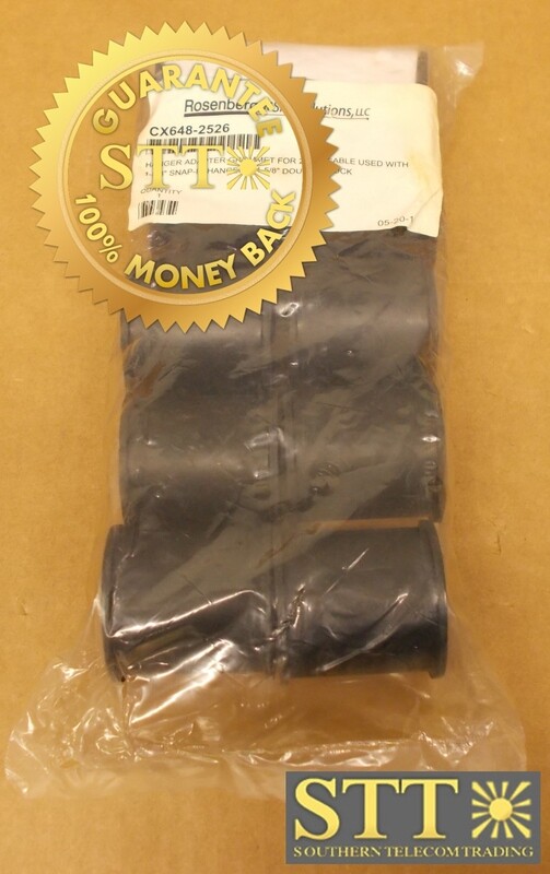 CX648-2526 ROSENBERGER 1 5/8&quot; HANGER ADAPTER GROMMET 26MM PK OF 10 - NEW - 90 - DAY WARRANTY