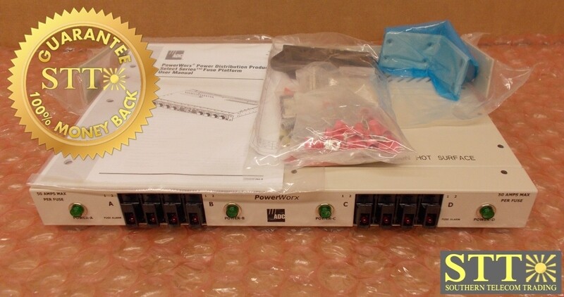 PWX-X41R4A4XXYSPHP ADC POWERWORX FUSE PANEL 2/2 TPA 100A DF PWFYAPB3AA -48V - NEW OUT OF BOX - 90 - DAY WARRANTY