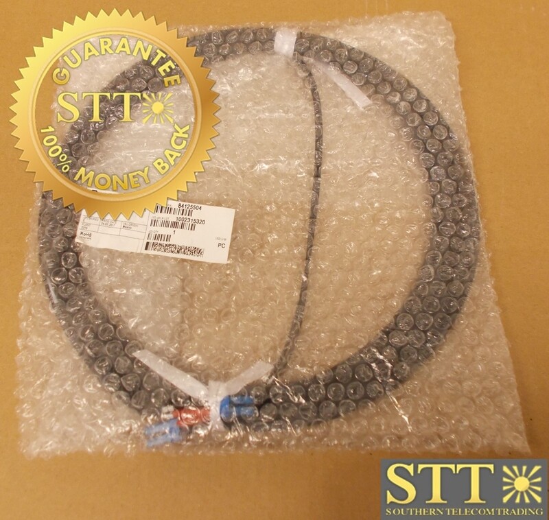 84125504 HUBER SUHNER 09H02FGG-LB-88/88-2-6 NN 1216 28913 7MM SINGLE MODE FIBER JUMPER 19FT - NEW - 90-DAY WARRANTY