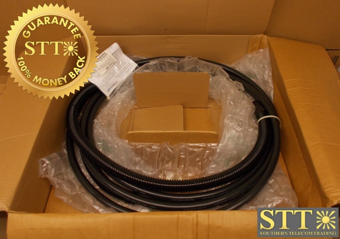 HFT406-8S48-30 COMMSCOPE HELIAX FIBERFEED 2X4 4 POWER 6AWG, 8 FIBER, 10 ALARM 30FT  - NEW - 90 - DAY WARRANTY