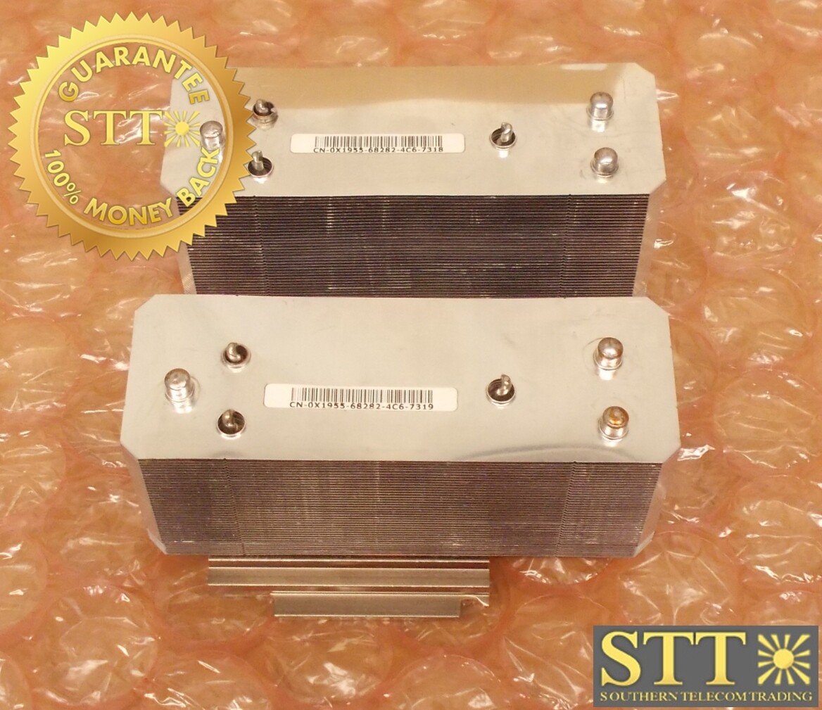 0X1955 DELL POWEREDGE 2850 HEATSINK (LOT OF 2) - USED - 90-DAY WARRANTY