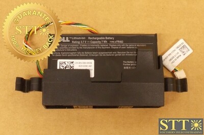 0NU209 DELL 3.7V DC RAID CONTROLLER BATTERY BACKUP UNIT WITH HLDR CABLE - USED - 90-DAY WARRANTY