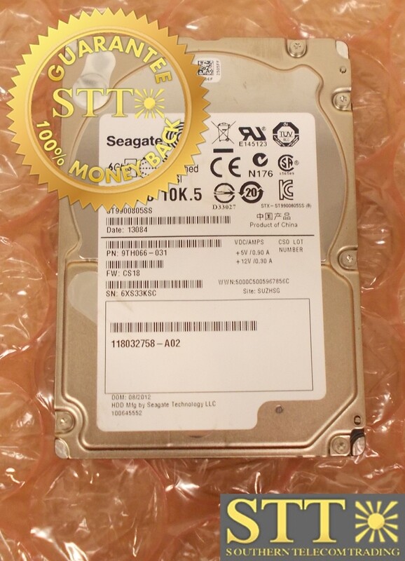 ST9900805SS SEAGATE SAVVIO 10K.5 900GB 10KRPM 64MB CACHE SAS 6GB/S 2.5&quot; HARD DISK DRIVE - USED - 90-DAY WARRANTY