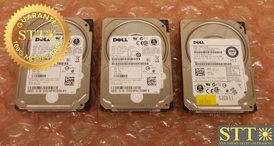 0U706K DELL MBD2300RC 300GB 10K RPM 6G/S SAS 2.5" HARD DRIVE (LOT OF 3) - USED - 90-DAY WARRANTY