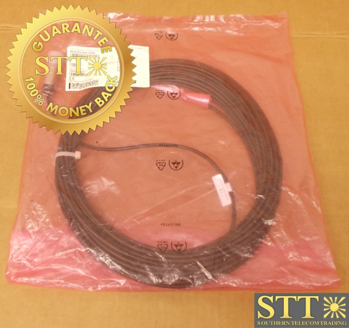 RPM919664/15000 ERICSSON EXTERNAL ALARM CABLE SHIELDED - NEW - 90 - DAY WARRANTY