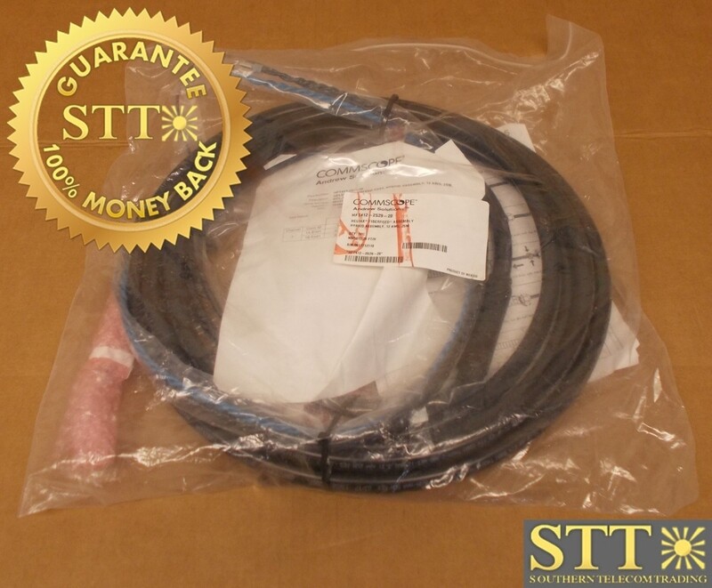 HFT412-2S29-20 COMMSCOPE HELIAX FIBER FEED ASSEMBLY HYBRID 12AWG 2SM NM1218 20FT - NEW - 90 - DAY WARRANTY