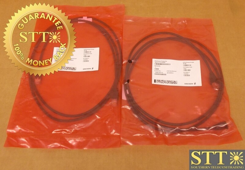 RPM77701/02000 ERICSSON SIGNAL CABLE 6FT (LOT OF 2) - NEW - 90-DAY WARRANTY