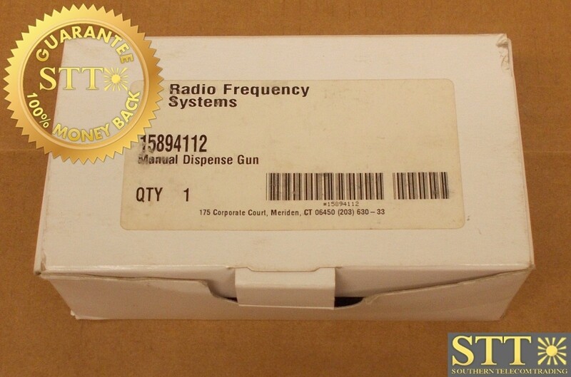 DMA50 RFS 15894112 MANUAL DISPENSE GUN WITH 1 PLUNGER - NEW - 90-DAY WARRANTY