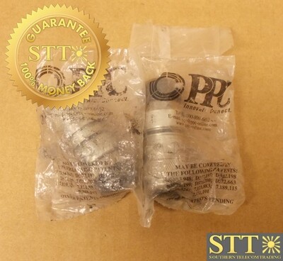 CC-NM-F4 PPC CONNECTOR FOR FSJ4 CABLE (LOT OF 2)  - NEW - 90-DAY WARRANTY