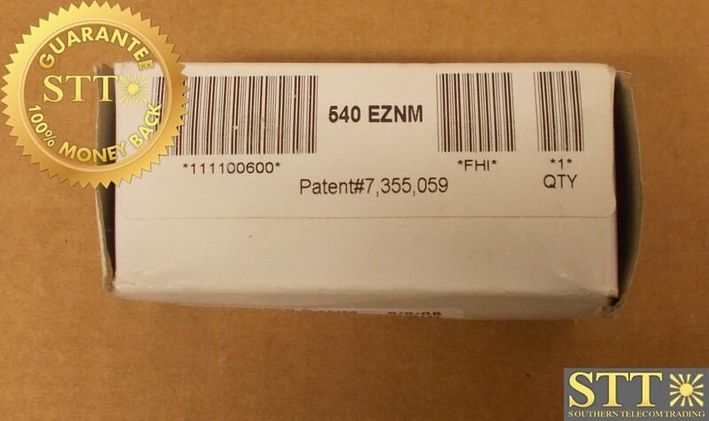 540EZNM COMMSCOPE N MALE CONNECTOR FOR 1/2&quot; COAX EZFIT CONNECTORS - NEW - 90-DAY WARRANTY