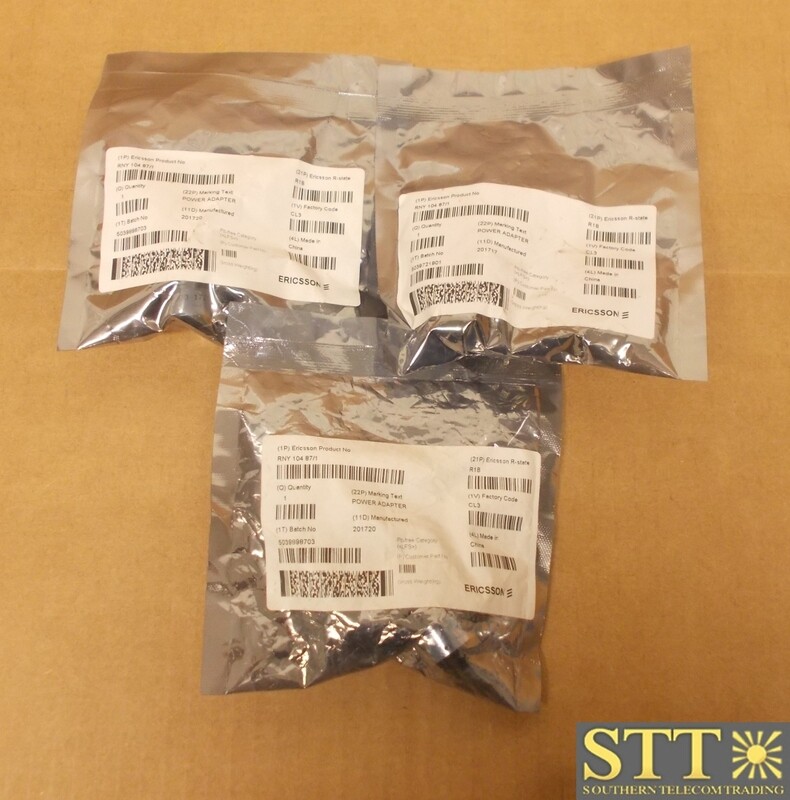 RNY10487/1 ERICSSON AMPHENOL 10-730095-000 1720 POWER ADAPTER (LOT OF 3) - NEW - 90 - DAY WARRANTY