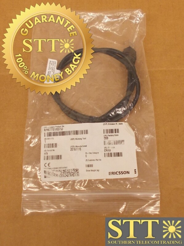 RPM77701/00750 ERICSSON SIGNAL CABLE 2.5FT - NEW - 90 - DAY WARRANTY