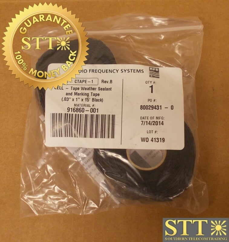 916860-001 RFS CELL-TAPE WEATHER SELANT&amp;MARKING .03:X1&quot;X15&#39; 2 ROLLS KIT  - NEW - 90 - DAY WARRANTY