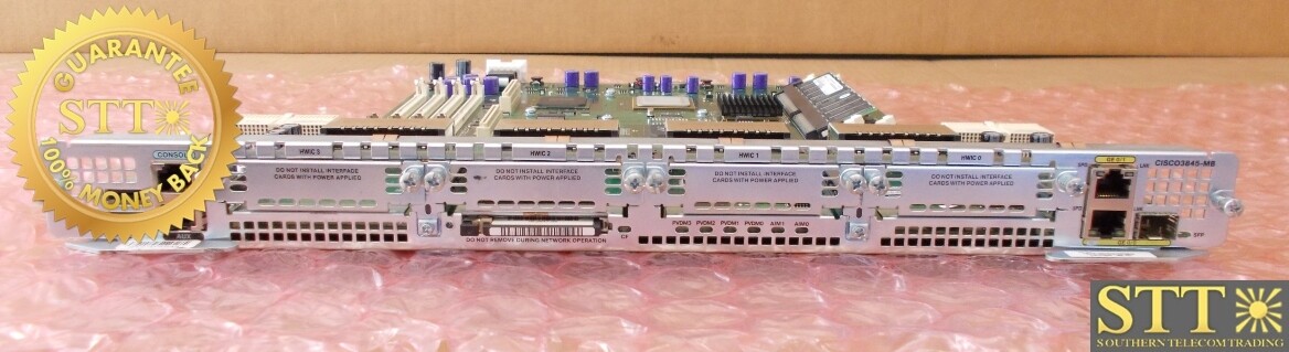 CISCO3845-MB CISCO V07 3845 ROUTER MOTHERBOARD 800-23616-07 IPUCAPABAA - REFURBISHED - 90 - DAY WARRANTY
