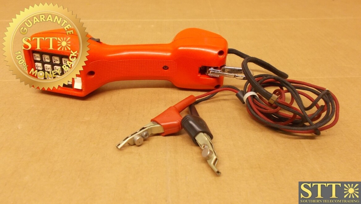 M332-1 HARRIS DRACON TS21-089 LINEMAN PHONE HANDSET TEST SET - USED - 90 - DAY WARRANTY