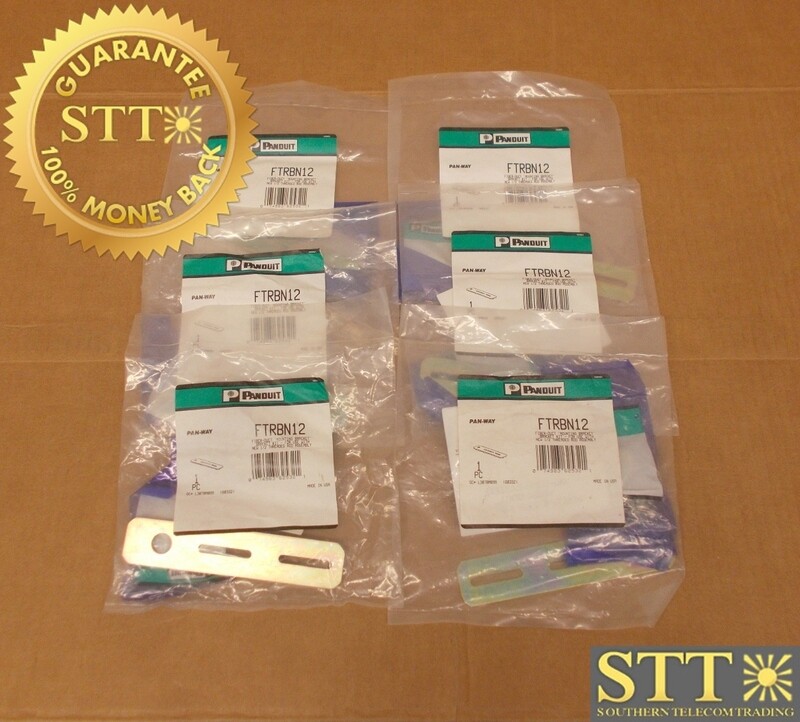 FTRBN12 PANDUIT 1/2 THREADED ROD BRACKET (LOT OF 6) - NEW - 90 - DAY WARRANTY