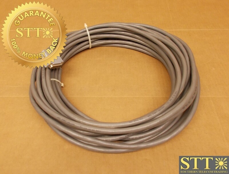 NTCC8933 NORTEL REL02 WDM/ADM PARALLEL TELEMETRY INPUT CABLE ASSEMBLY 66&#39; - USED - 90 - DAY WARRANTY