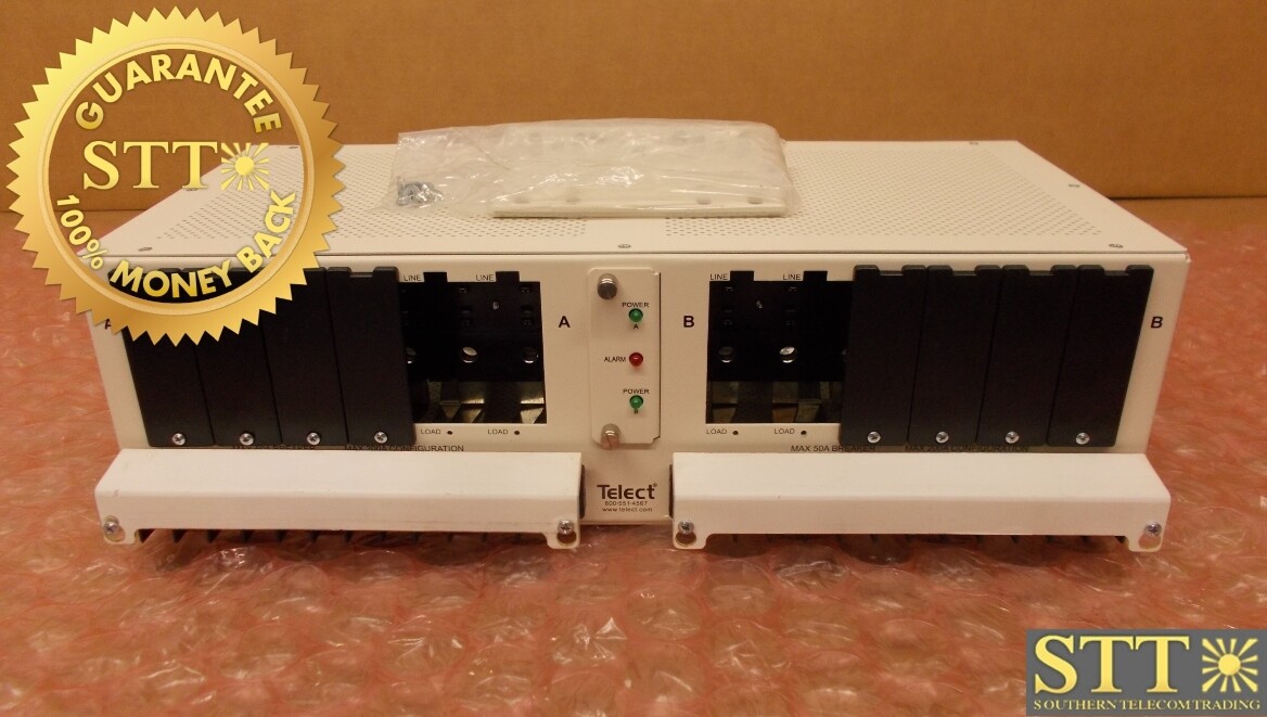 009-6211-2100 TELECT 200A DF 6/6 BREAKER PANEL FRONT ACCESS-T3PYAAAAAA - USED - 90 - DAY WARRANTY