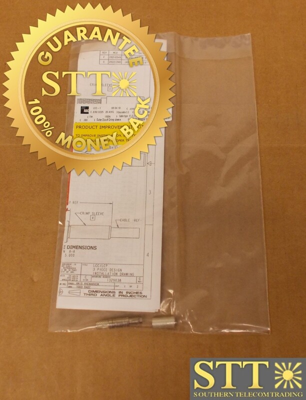 LCC-1 ADC LCC PLUG PUSH PULL 734 CABLE KIT (LOT OF 20) - NEW - 90 - DAY WARRANTY