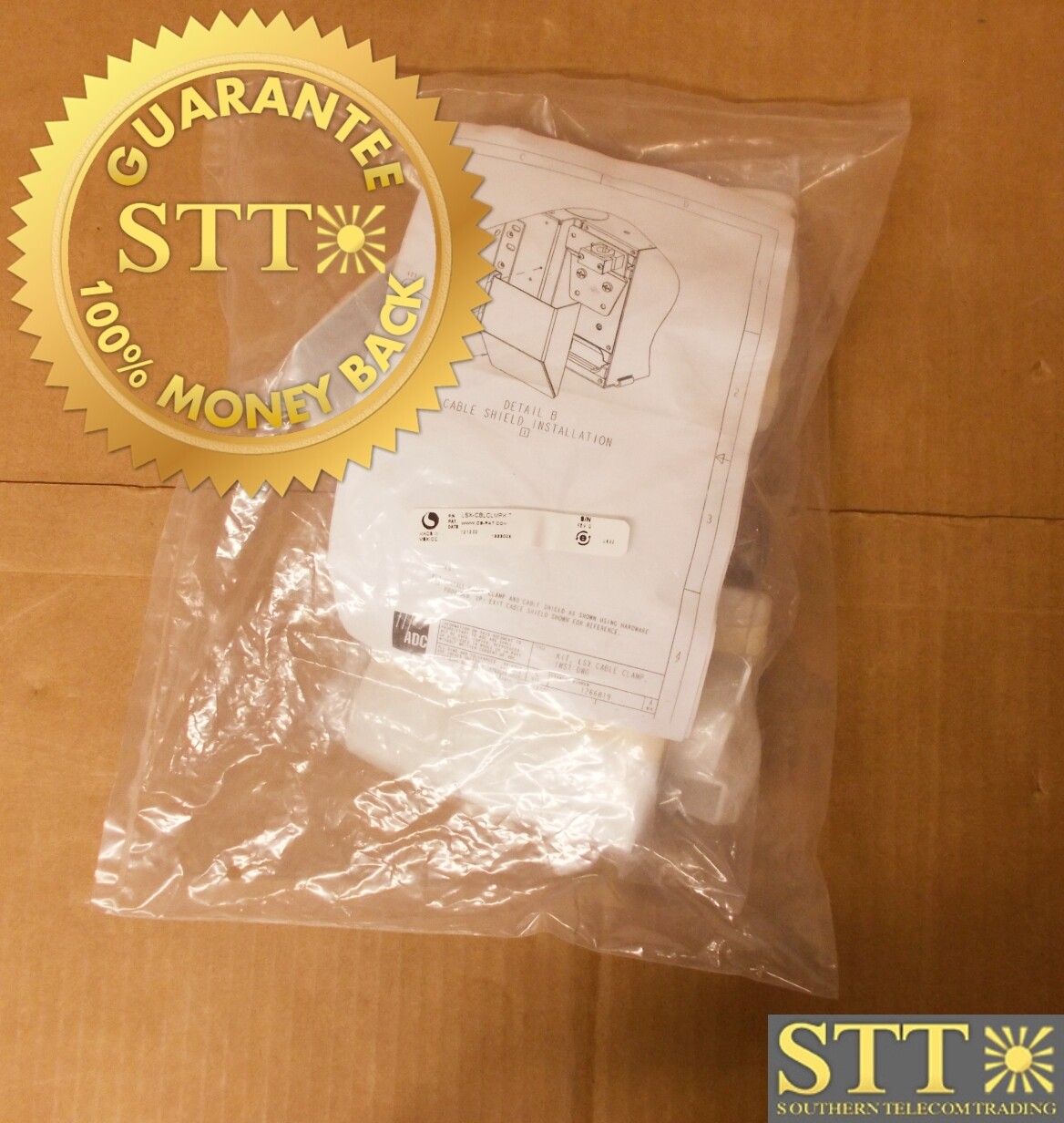 LSX-CBLCLMPKIT ADC LSX CABLE CLAMP KIT - NEW - 90 - DAY WARRANTY
