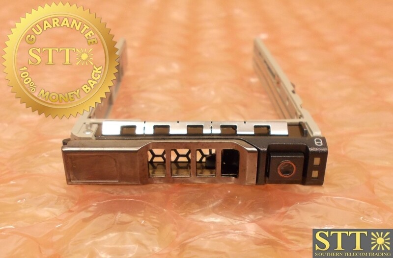 08FKXC DELL 2.5&quot; SAS/SATA HARD DRIVE TRAY CADDY FOR DELL POWEREDGE (LOT OF 10) - USED - 90 - DAY WARRANTY