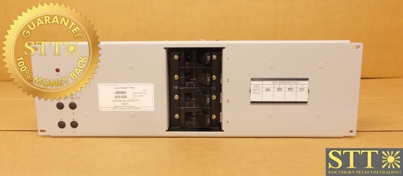 NT6C12EE61 ASTEC HELIOS CIRCUIT BREAKER PANEL 48 V DC 1000A 23&quot; MOUNT - USED - 90 - DAY WARRANTY