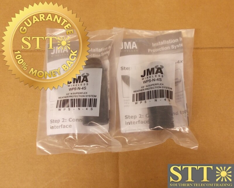 WPS-N-4S JMA WEATHER PROTECTION SYSTEM 1/2” N, 4.1-9.5 &amp; 4.3-10 SUPERFLEX (LOT OF 2) - NEW - 90 - DAY WARRANTY