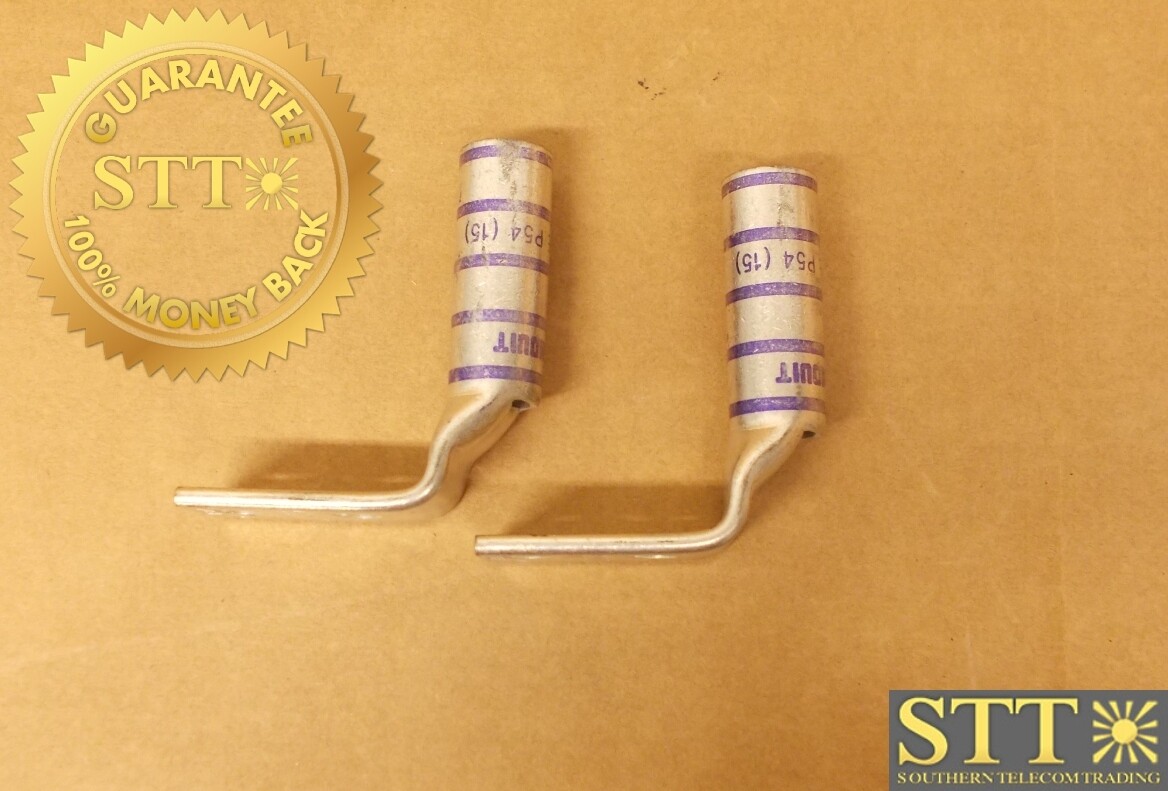 LCCX4/0-38DF PANDUIT 3/8&quot; HOLES 1&quot; SPACING 90 DEG LONG BARREL PURPLE DIE (LOT OF 2 ) - NEW - 90 - DAY WARRANTY