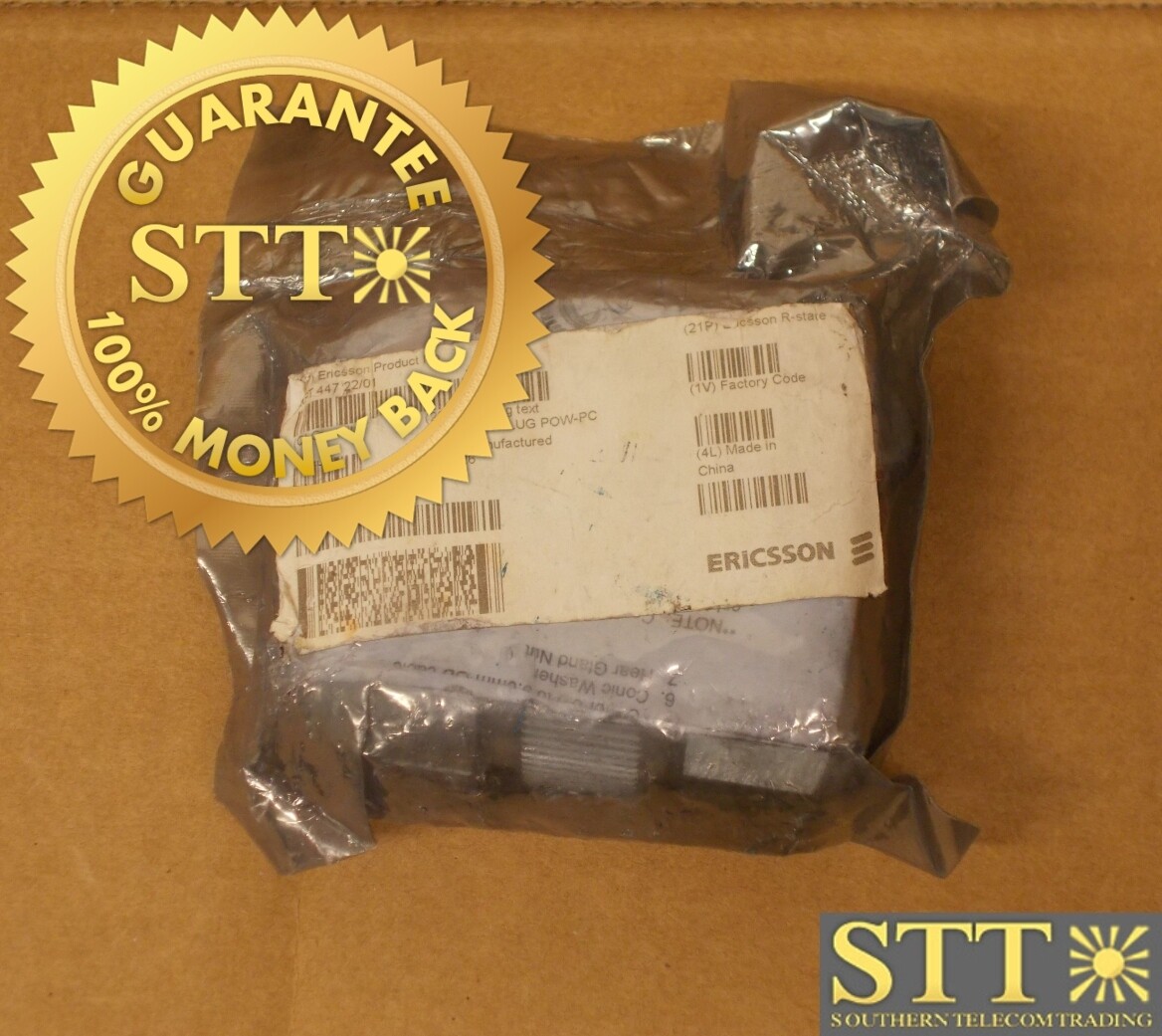 RPT44722/01 ERICSSON 2 WAY 48V POWER CONNECTOR PLUG       - NEW - 90 - DAY WARRANTY