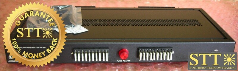 009-0004-1001 TELECT FUSE PANEL DUAL FEED 50AMP WITH 19/23&quot; MOUNTING BRACKETS XCWYACDDAA - REFURBISHED - 90 - DAY WARRANTY
