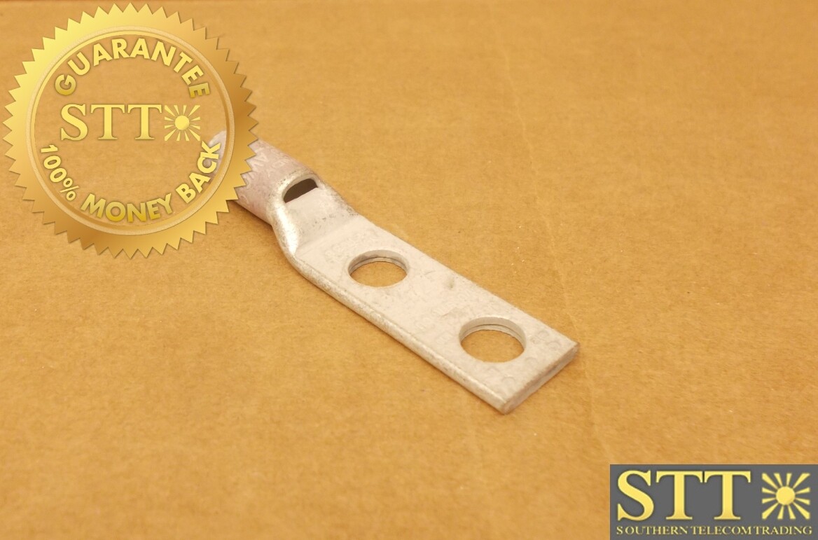 YA25L2TC38 BURNDY POWER LUG 3/8&#39;&#39; STUD 1&#39;&#39; SPACING PINK PACK OF 10 - NEW - 90 - DAY WARRANTY