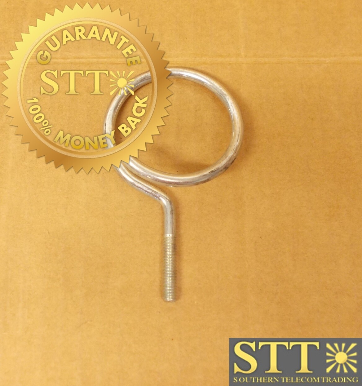 BR-2.0-1/4-20 PANDUIT CABLE BRIDLE RING 2&quot; DIA 1/4-20 THREADED 1IN (LOT OF 37) - NEW - 90 - DAY WARRANTY