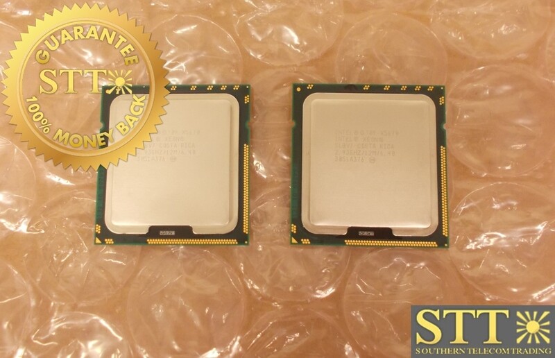 X5670 INTEL XEON SLBV7 2.93GHZ/12M/6.40 PROCESSOR ( LOT OF 2 ) - USED - 90 - DAY WARRANTY
