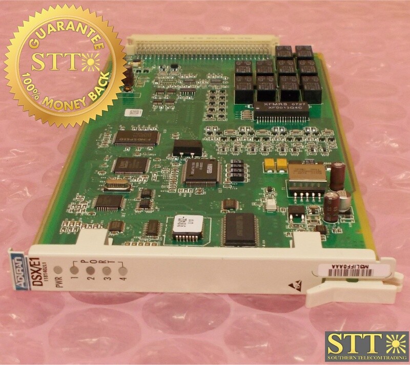 1181402L1 ADTRAN 4 PORT DSX1 ATM CARD DSX/E1 M3LIFF0AAA  - USED - 90-DAY WARRANTY