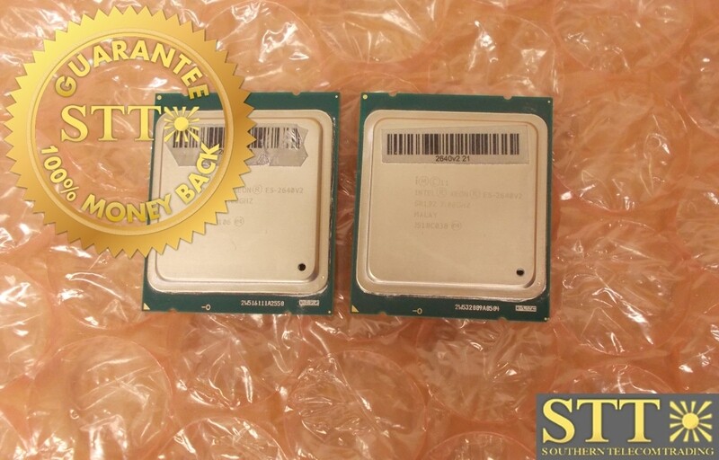 E5-2640V2 INTEL XEON SR19Z 2.00GHZ PROCESSOR ( LOT OF 2 ) - USED - 90 - DAY WARRANTY
