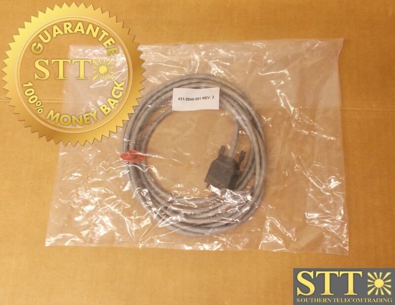 431-2045-001 CIENA CRAFT INTERFACE NCP-3 RJ45 TO DB9 CABLE 10FT - NEW - 90 - DAY WARRANTY