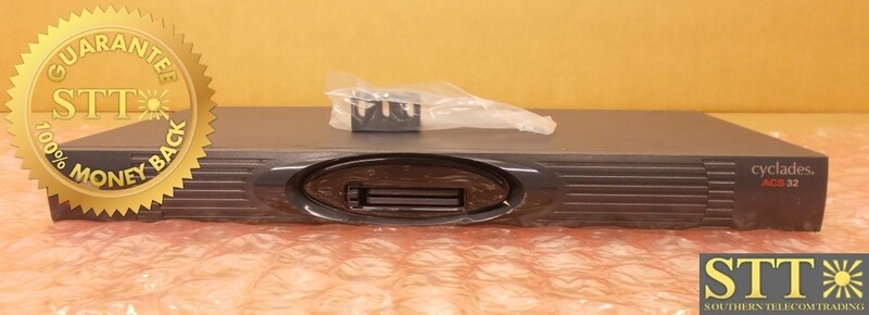 520-497-502 AVOCENT ACS32 TERMINAL SERVER 32X RJ45 PORTS AND 2 DC PSU - USED - 90 - DAY WARRANTY