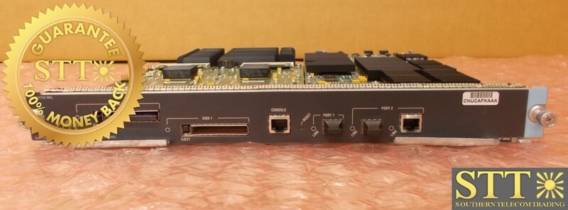 WS-SUP720-3BXL CISCO V07 CATALYST 6509 SUPERVISOR ENGINE MODULE 720 682858-05 CNUCAFKAAA - USED - 90-DAY WARRANTY
