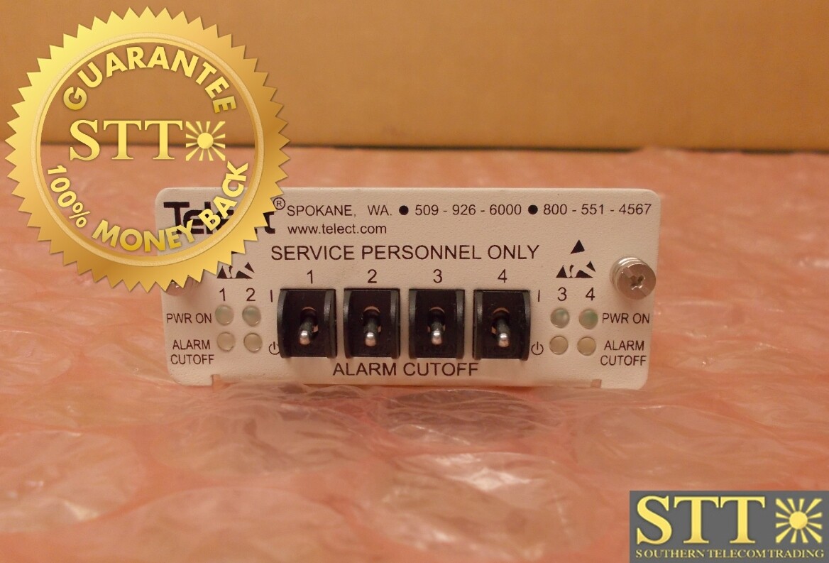 400432RE TELECT 009-7001-0104 ALARM CUT OFF CARD ASSY-302621 - USED - 90 - DAY WARRANTY