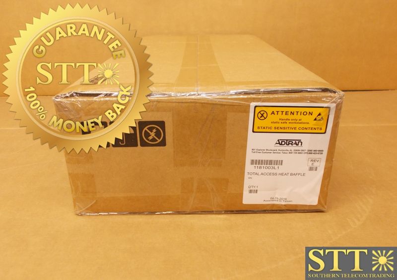 1181003L1 ADTRAN TOTAL ACCESS HEAT BAFFLE 23&quot; NEW - 90 DAY WARRANTY