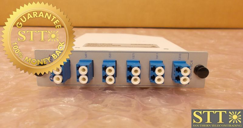 1012-5400 OPTELIAN LIGHTGAIN OPTICAL MULTIPLEXER MODULE L-DMX- 8C4 - USED - 90 - DAY WARRANTY