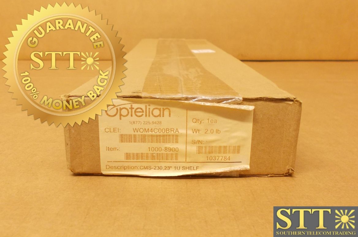 1000-8900 OPTELIAN CMS-230, 23&quot; 1U SHELF WOM4C00BRA - NEW - 90 - DAY WARRANTY